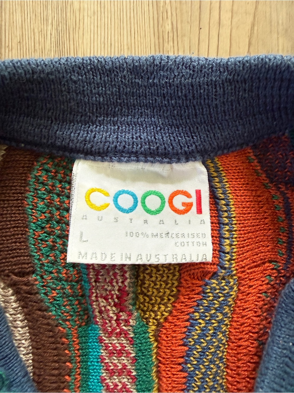 Vintage COOGI Australia 3D Knit Sweater - Picture 2 of 6
